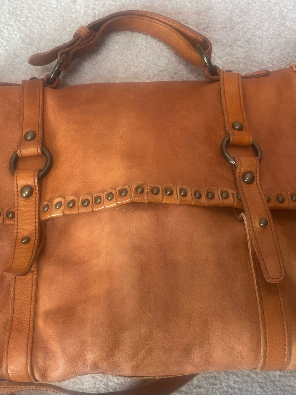 BED STU Messenger studs crossbody bag*11x13 - Picture 14 of 16